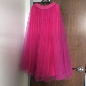 Tulle skirt